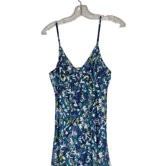 Lingdore Sheer Floral Spring Nightgown Coverup House Coat Belted Chemise - Picture 2 of 9